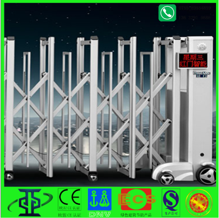 鋁型材定制開模電動(dòng)伸縮門鋁合金型材